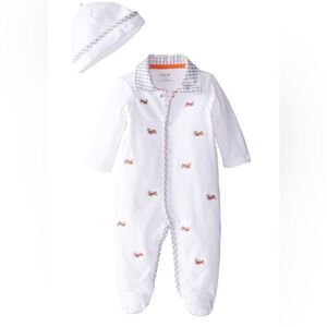 NWT Little Me Retro flyer baby pajamas 6m